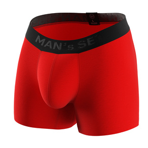Мужские анатомические боксеры, Intimate, Black Series, красный