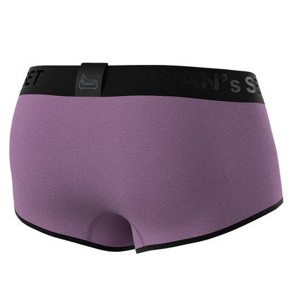 Чоловічі анатомічні спортивні боксери з бавовни, Sport Black Series, лавандовий  MAN's SET вигляд 6 