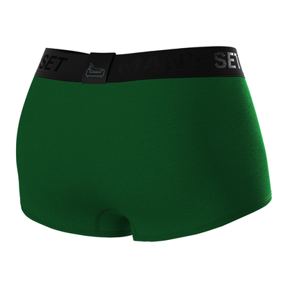 Чоловічі анатомічні спортивні боксери Anatomic Sport 2.0 Black Series, темно-зелений  MAN's SET вигляд 3 