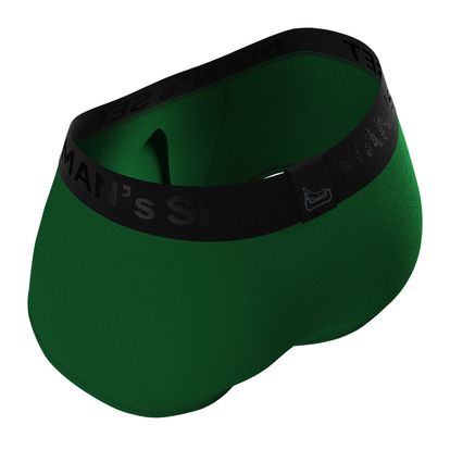 Чоловічі анатомічні спортивні боксери Anatomic Sport 2.0 Black Series, темно-зелений  MAN's SET вигляд 2 