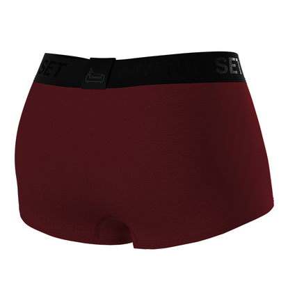 Чоловічі анатомічні спортивні боксери Anatomic Sport 2.0 Black Series, бордовий  MAN's SET вигляд 3 