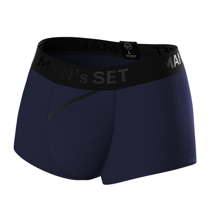 Чоловічі анатомічні спортивні боксери Anatomic Sport 2.0 Black Series, темно-синій  MAN's SET  вид спереду