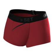 Чоловічі анатомічні спортивні боксери Anatomic Sport 2.0 Black Series, темно-червоний