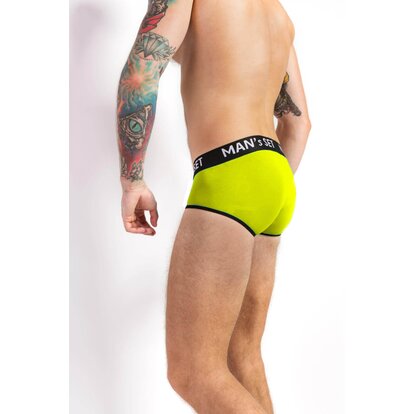 Чоловічі труси бріфи з бавовни, Anatomic Briefs, жовті  MAN's SET вигляд 3 