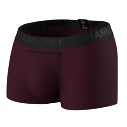 Чоловічі анатомічні боксери Anatomic Classic 1.2 Black Series, марсала