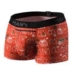 Чоловічі анатомічні боксери Anatomic Classic 1.2 Black Series, Kiss My Booties