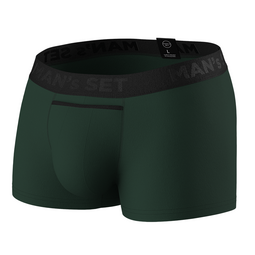 Чоловічі анатомічні боксери Anatomic Classic 1.2 Black Series, темно-зелений