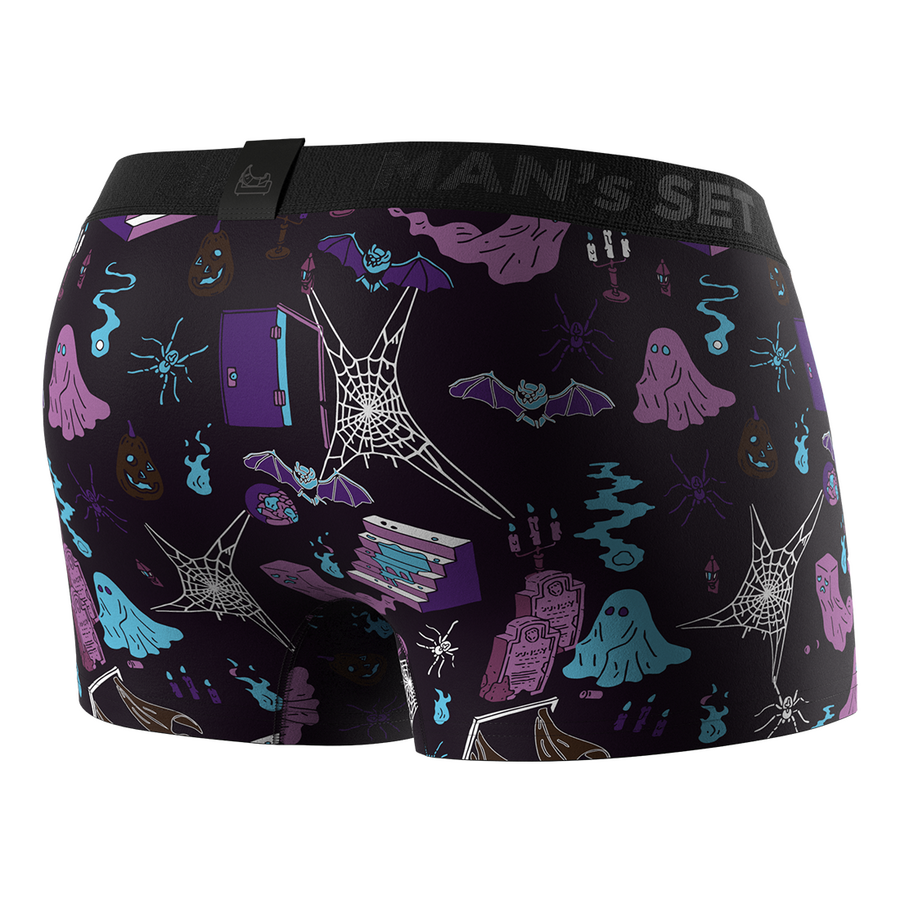 Мужские анатомические боксеры Anatomic Classic 1.2 Black Series, Ghost purple