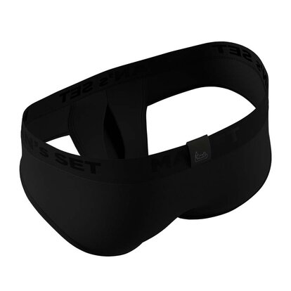 Cліпи з бавовни, Anatomic Slips no fly Black Series, чорний вид зверху
