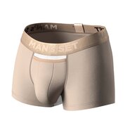 Чоловічі боксери із бавовни з сіткою, Anatomic Classic Light, Gold Series, бежевий