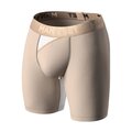 Чоловічі боксери із бавовни з сіткою, Anatomic Long 2.0 Light, Gold Series, бежевий