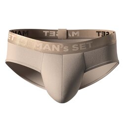 Мужские трусы слипы, Anatomic Slips no fly Gold Series, бежевый