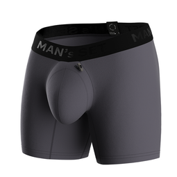 Чоловічі боксери анатомічні, Intimate PRO, Black Series, графітовий