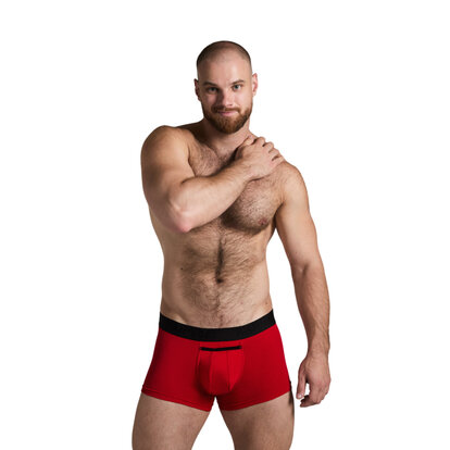 Чоловічі труси Anatomic Classic 1.2 Black Series, червоний  MAN's SET вигляд 1 