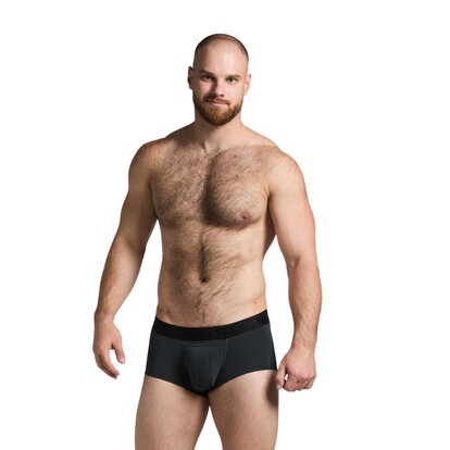 Чоловічі анатомічні спортивні боксери Sport w/fly, Black Series, графітовий  MAN's SET вигляд 1 
