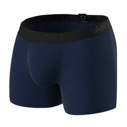 Чоловічі анатомічні боксери Anatomic Intimate no fly Plus, Black Series, темно-синій