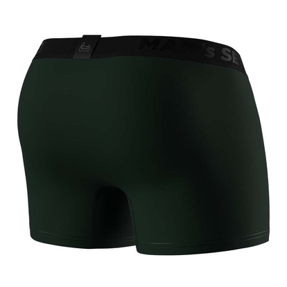 Чоловічі анатомічні боксери Anatomic Intimate no fly Plus, Black Series, темно-зелений  MAN's SET вигляд 3 