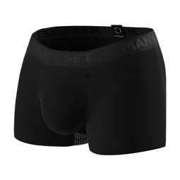 Чоловічі анатомічні боксери Anatomic Classic w/fly Light Plus, Black Series, чорний