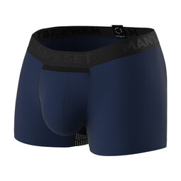Мужские анатомические боксеры Anatomic Classic w/fly Light Plus, Black Series, темно-синий