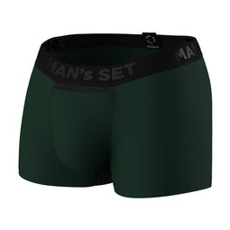 Мужские анатомические боксеры Anatomic Classic w/fly Light Plus, Black Series, тёмно-зелёный