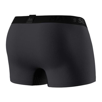 Чоловічі анатомічні боксери Anatomic Classic w/fly Light Plus, Black Series, графітовий  MAN's SET вигляд 3 