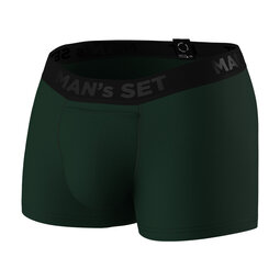 Мужские анатомические боксеры Anatomic Classic w/fly Plus, Black Series, тёмно-зелёный
