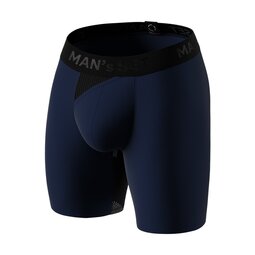 Мужские анатомические боксеры Anatomic Long w/skew fly Light Plus, Black Series, темно-синий