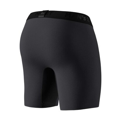 Чоловічі анатомічні боксери Anatomic Long w/skew fly Light Plus, Black Series, графітовий  MAN's SET вигляд 3 