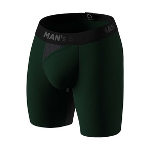 Мужские анатомические боксёры Anatomic Long w/skew fly Light Plus, Black Series, тёмно-зелёный