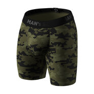 Чоловічі анатомічні боксери Anatomic Long w/skew fly Plus, Black Series, Tactical