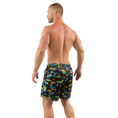 Чоловічі купальні шорти анатомічні, Shorts Summer, принт  MAN's SET вигляд 4 