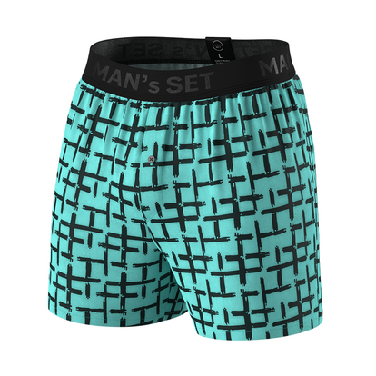 Семейные трусы в черною клетку