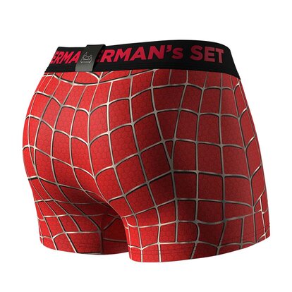 Чоловічі труси Classic 2.0, Color Series, Spider Red вид ззаду