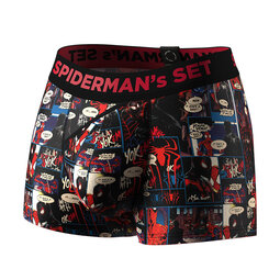 Чоловічі боксери з бавовни, Anatomic Classic 2.0, Color Series, Spider-Verse Blue Comic