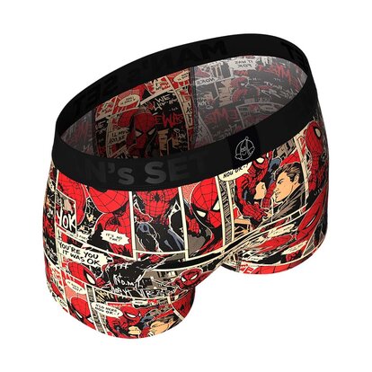 Дитячі боксери Anatomic Intimate 2.1 Kids, Black Series, Spider Hero Comic Red  MAN's SET вигляд 3 