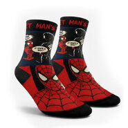 Шкарпетки дитячі Middle Printed Socks, Spider-Verse Blue Comic