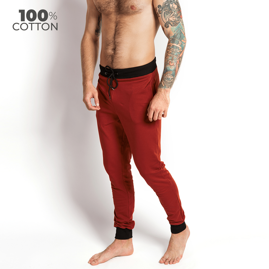 Мужские штаны для дома и отдыха Lounge Pants, бордо