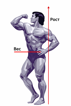 Определение размера трусов мужских по росту и весу