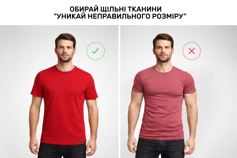 Пример того, как выбирать качественную футболку, и основные ошибки при выборе.и