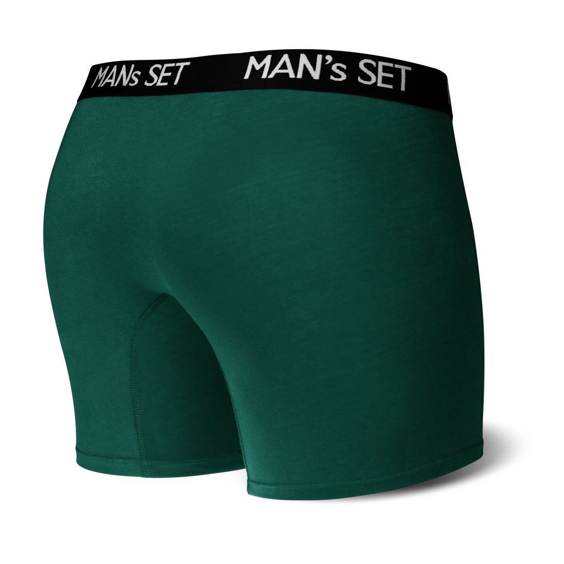 Анатомические боксеры из хлопка Long, тёмно-зелёный MansSet - Фото 5