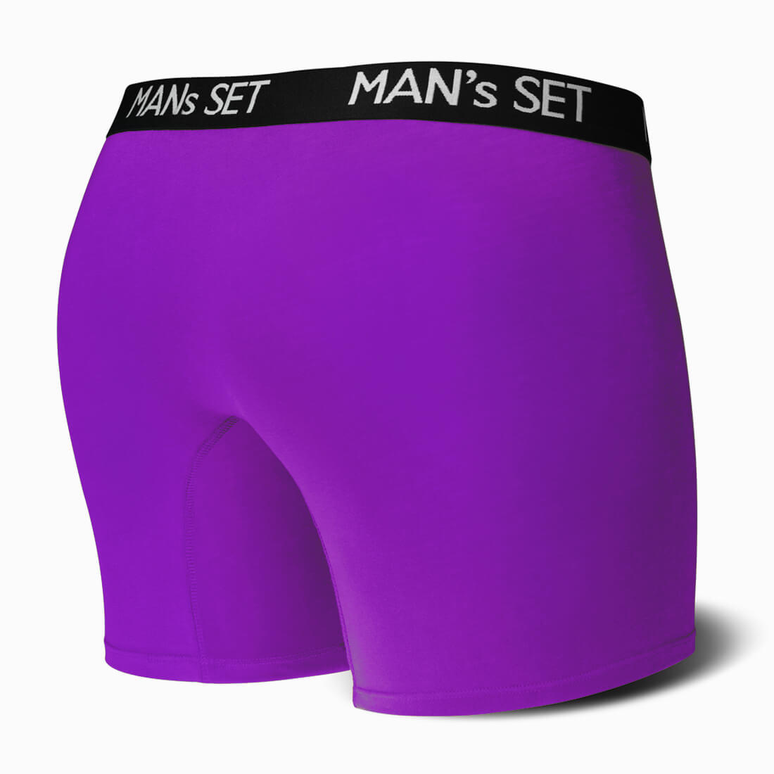 Анатомічні боксери з бавовни Long, фіолетовий MansSet - Фото 5